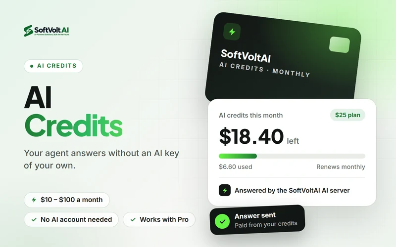 SoftVoltAI AI Credits